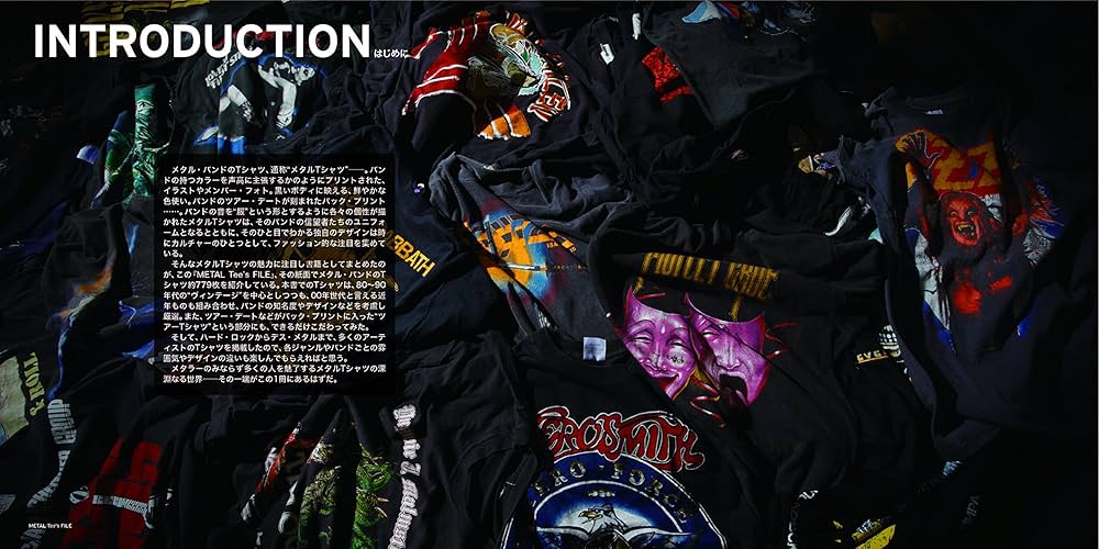Amazon.com: METAL Tee's FILE メタルTシャツ図鑑: 9784845624997