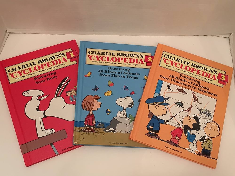 Charlie Brown's 'Cyclopedia 15 Volume Set, Super Questions and