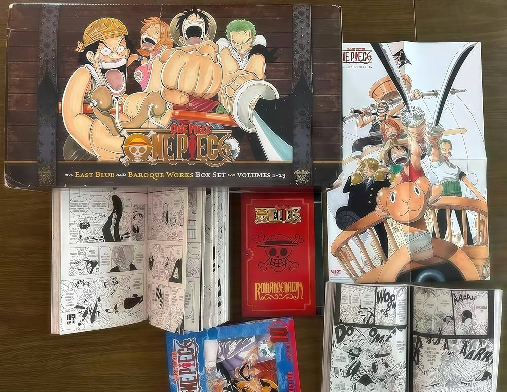 One Piece Manga Box Set: East Blue and Baroque Works, Volumes 1-23