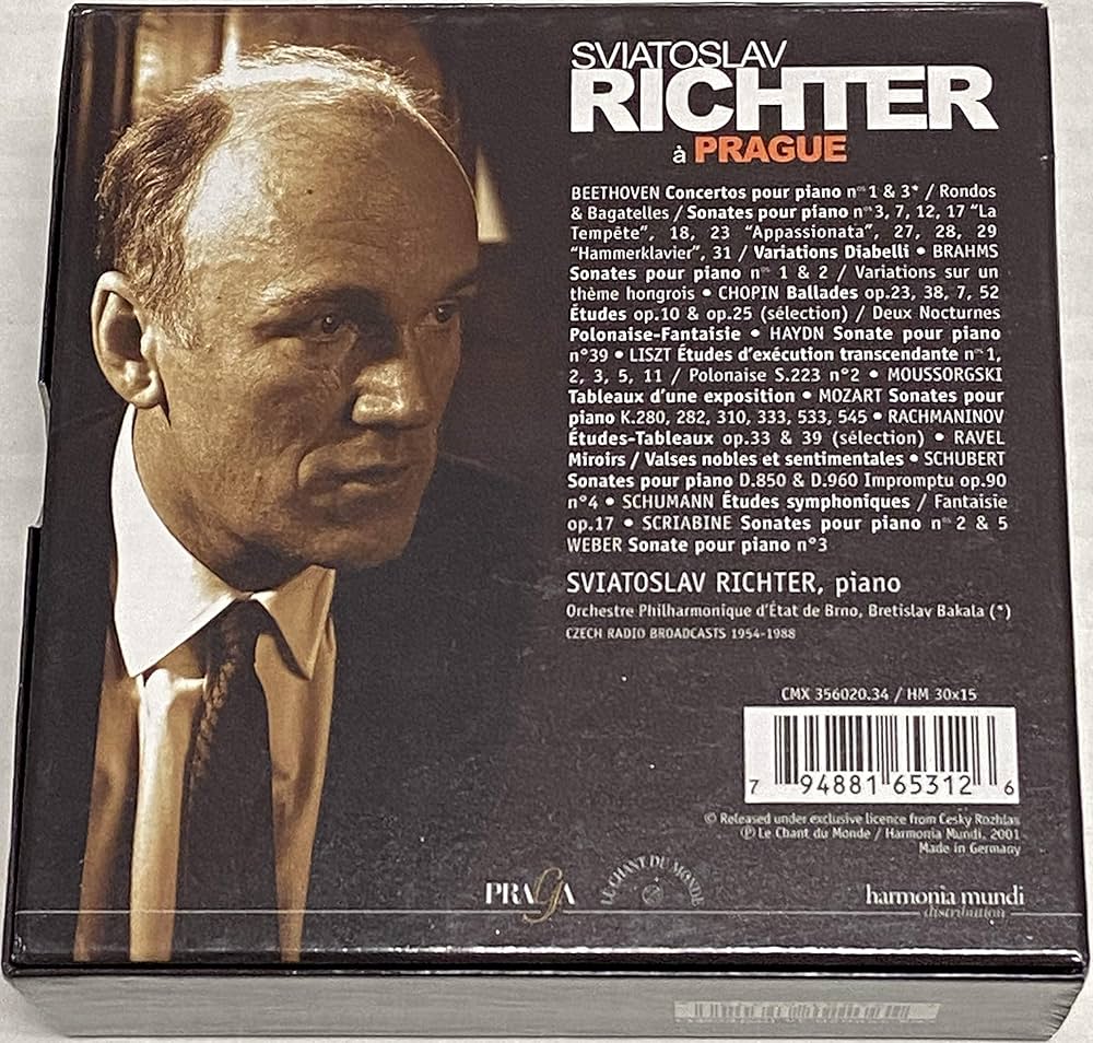 Richter in Prague Complete - Amazon.com Music