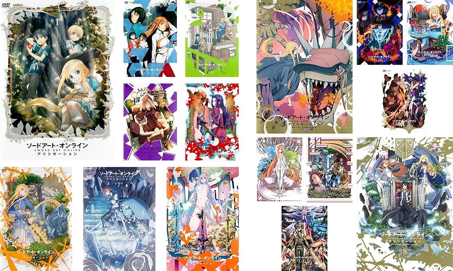 Amazon.co.jp: ソードアート・オンライン アリシゼーション 全8巻 +