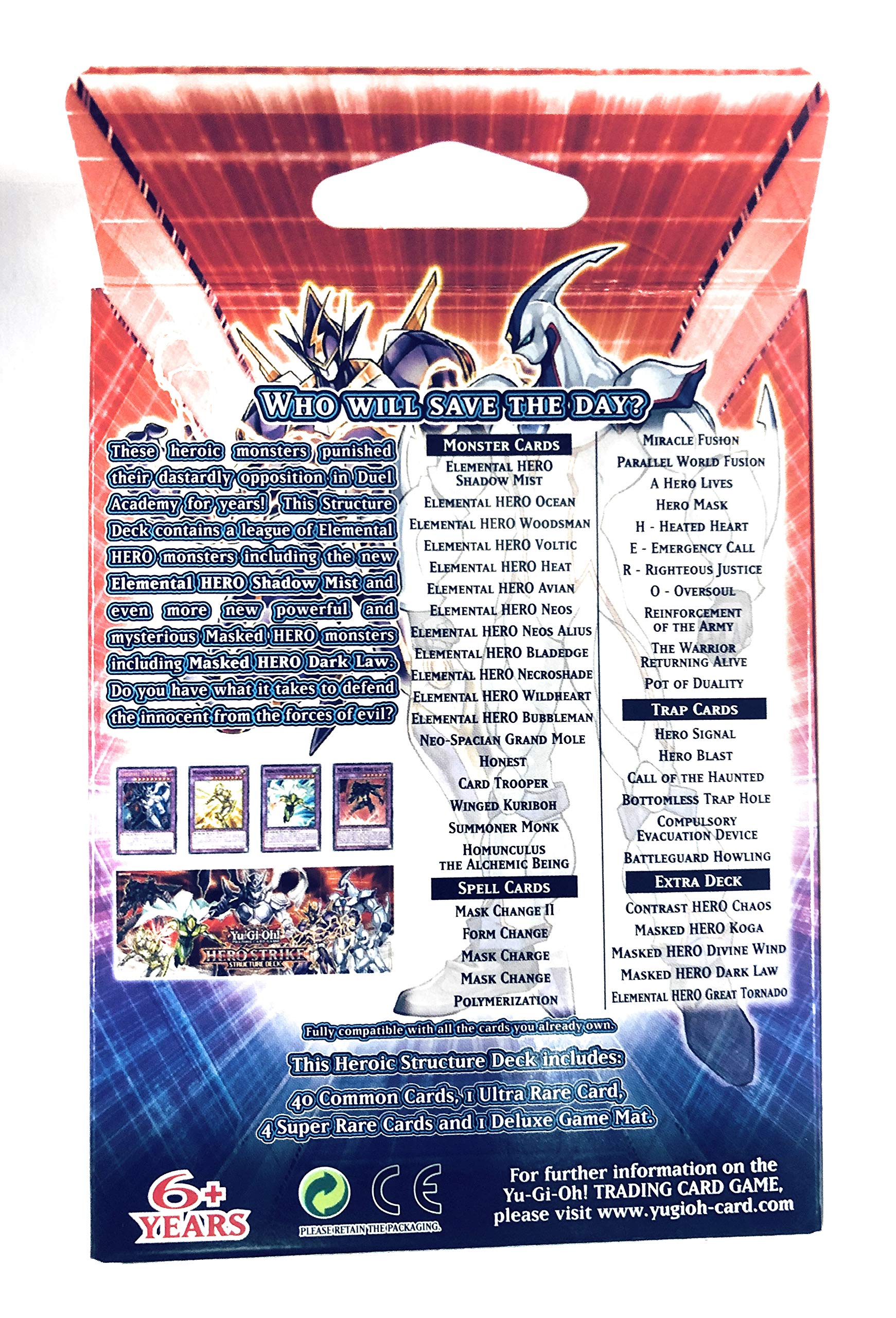 Amazon.co.jp: 遊戯王 TCG：ヒーローストライクストラクチャーデッキ