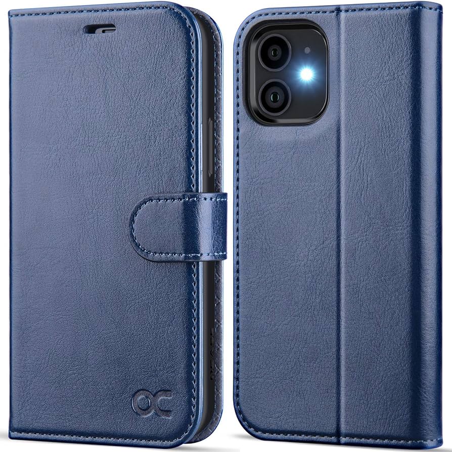 Amazon.com: OCASE Compatible with iPhone 12 Mini Wallet Case, PU