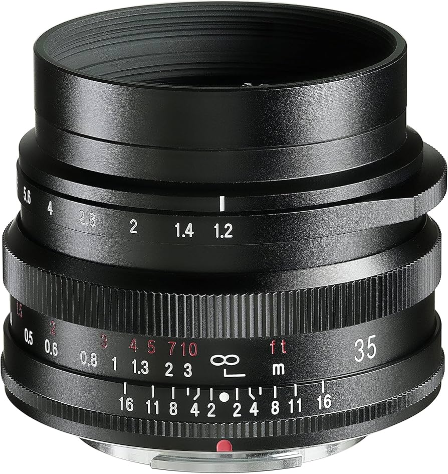 Amazon.com : Voigtlander X mount 35mm F1.2 Nokton Compatible with