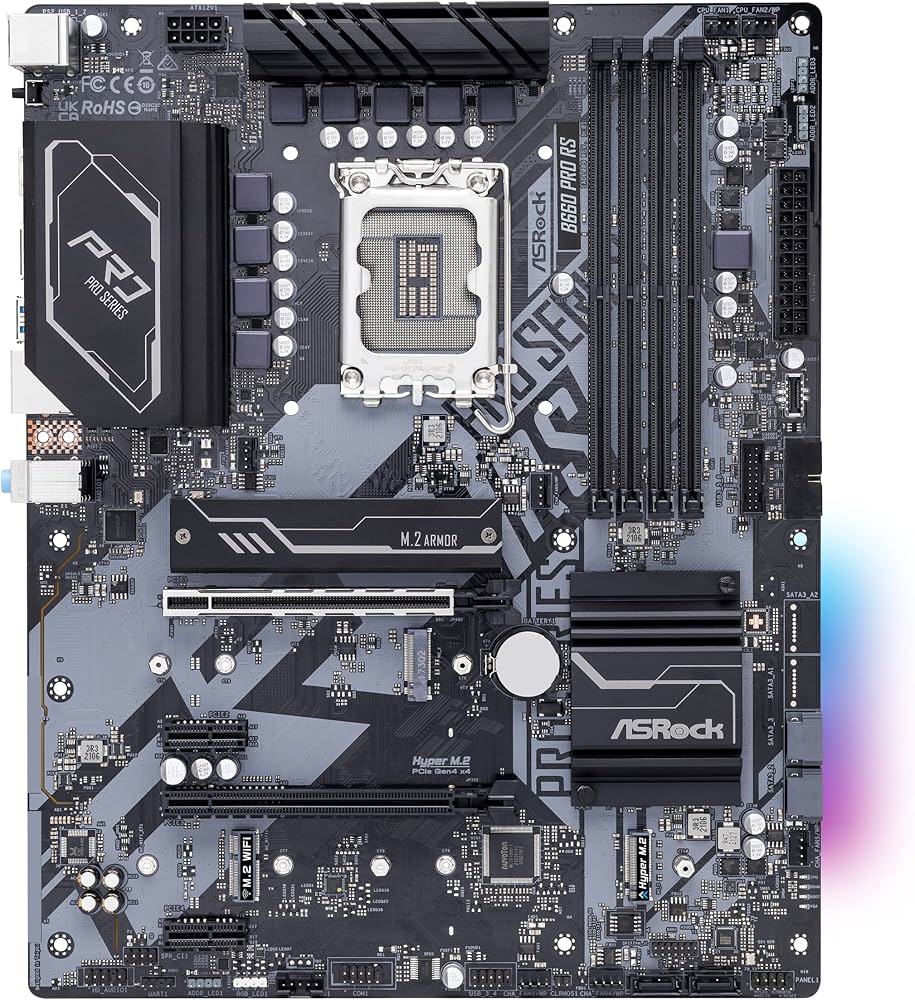 Amazon | ASRock マザーボード B660 Pro RS Intel B660 シリーズ 第12