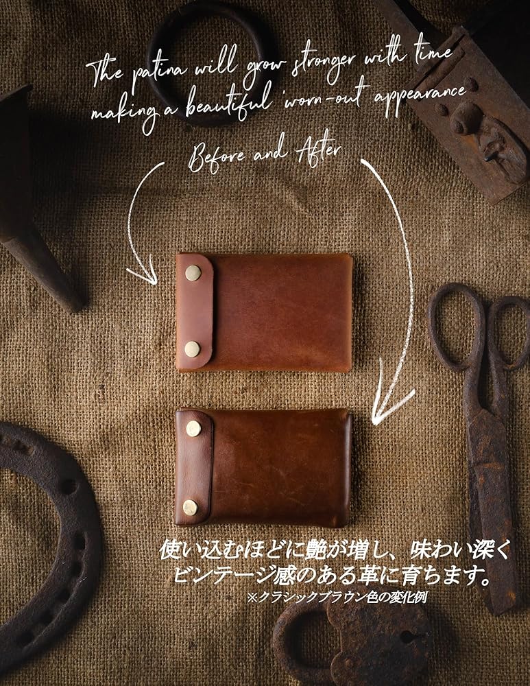 Amazon.co.jp: [Crazy Horse Craft] キーケース コンパクト メンズ
