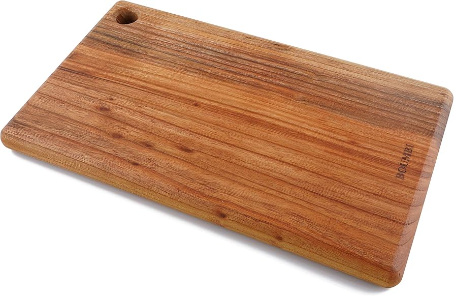 Amazon | BOUMBIケヤキ両面木のまな板 (34.5x21x2.8cm 小) | BOUMBI