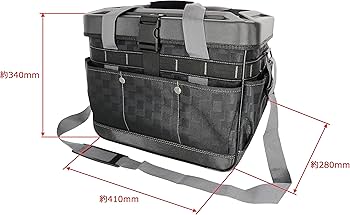 Amazon | 高儀(Takagi) ICHIMATSU フタ付マルチバッグ PRO 工具収納 大
