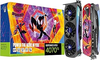 ZOTAC Gaming GeForce RTX 4070 Ti AMP AIRO Spider-Man: Across The