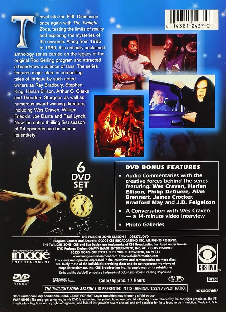 Amazon.com: The Twilight Zone: Season 1 (1985 - 1989) : Victor