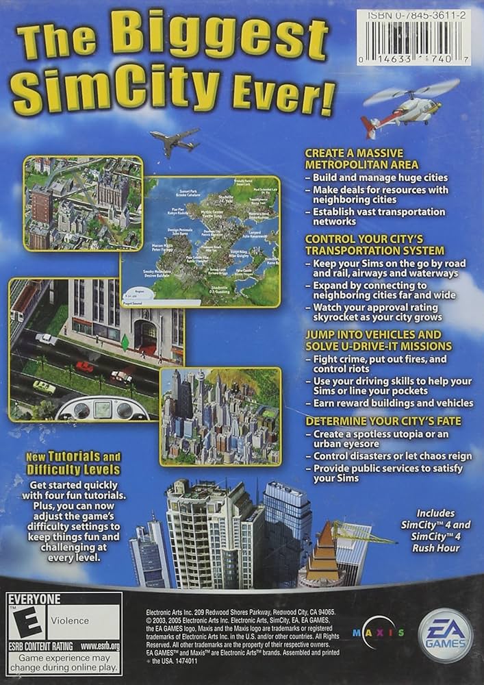 Amazon.com: SimCity 4 Deluxe Edition - PC : Video Games
