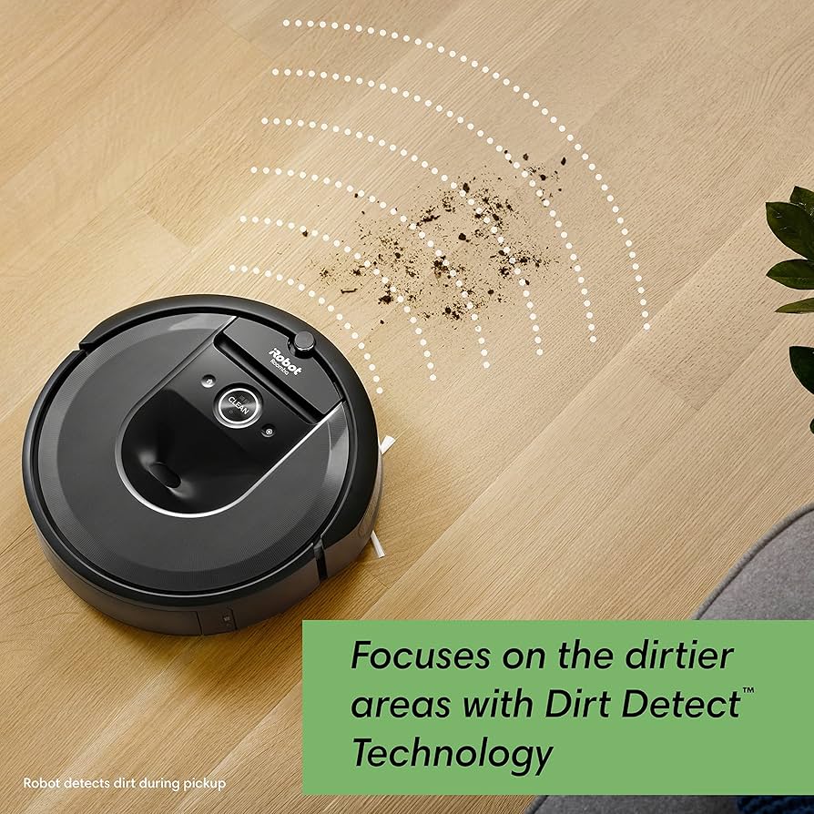 Amazon.com - iRobot Roomba i7 (7150) Robot Vacuum- Wi-Fi Connected