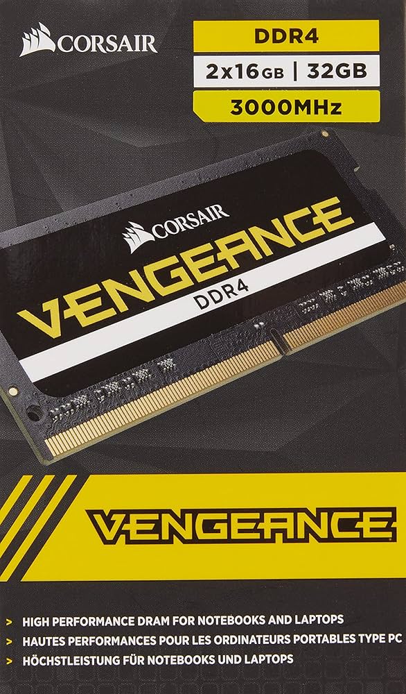 Amazon.co.jp: CMSX32GX4M2A3000C16 [Vengeance SODIMM DDR4 PC4-24000