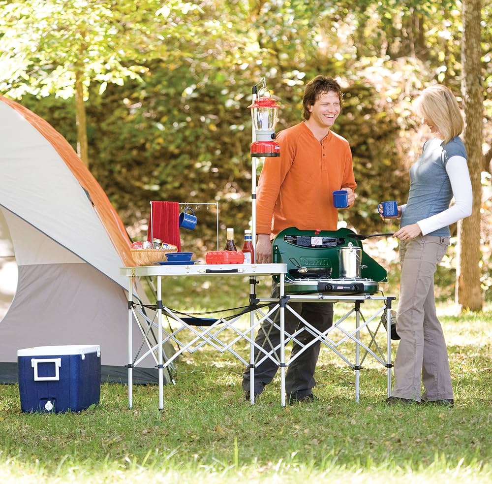Amazon.com : Coleman Pack-Away Portable Camp Kitchen, Outdoor