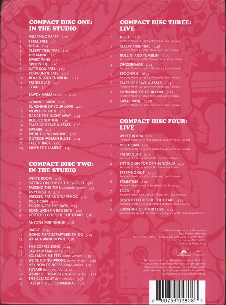 CREAM - Those Were the Days - Amazon.com Music