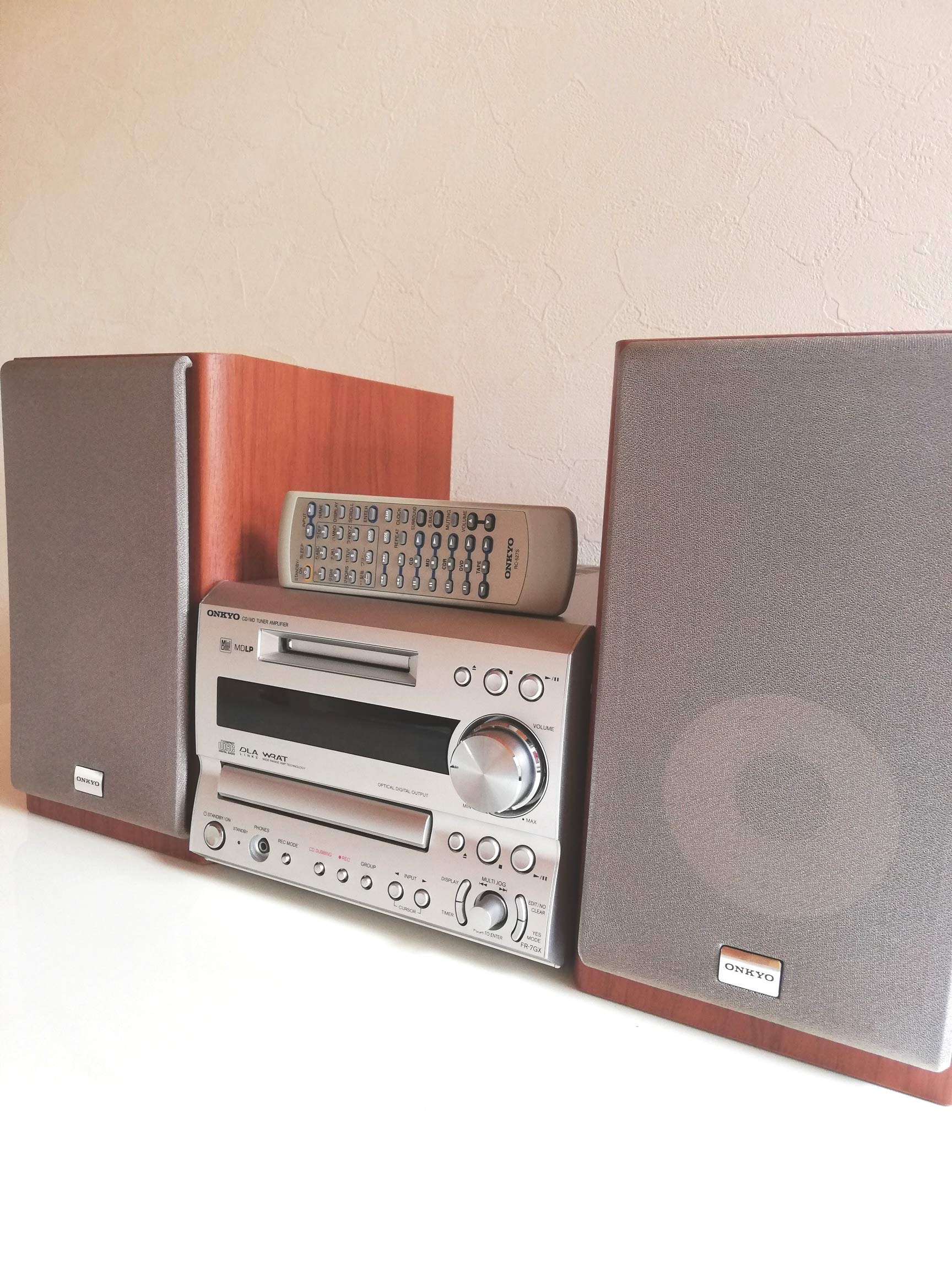 Amazon.co.jp: ONKYO FR MDコンポ 木目 FR-S7GX(D) : 家電＆カメラ