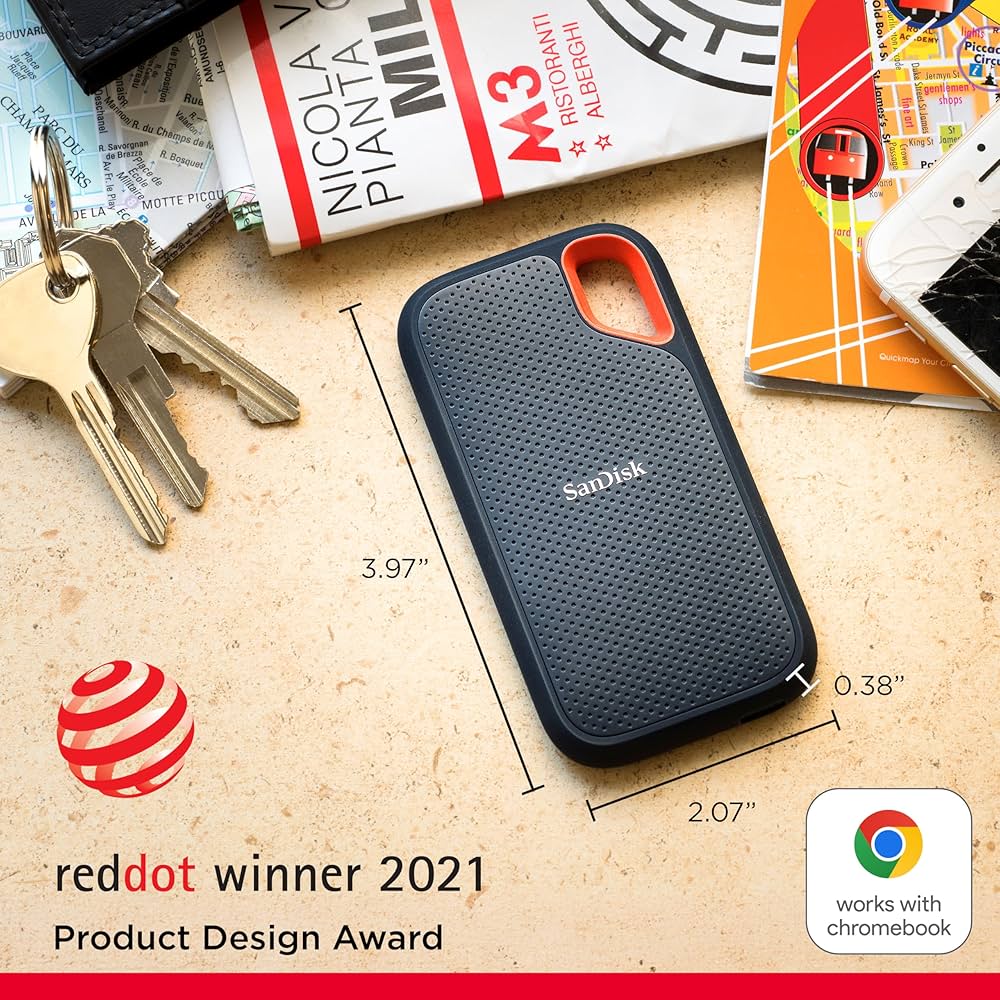 Amazon | SANDISK サンディスク エクストリーム V2 SDSSDE61-1T00-G25