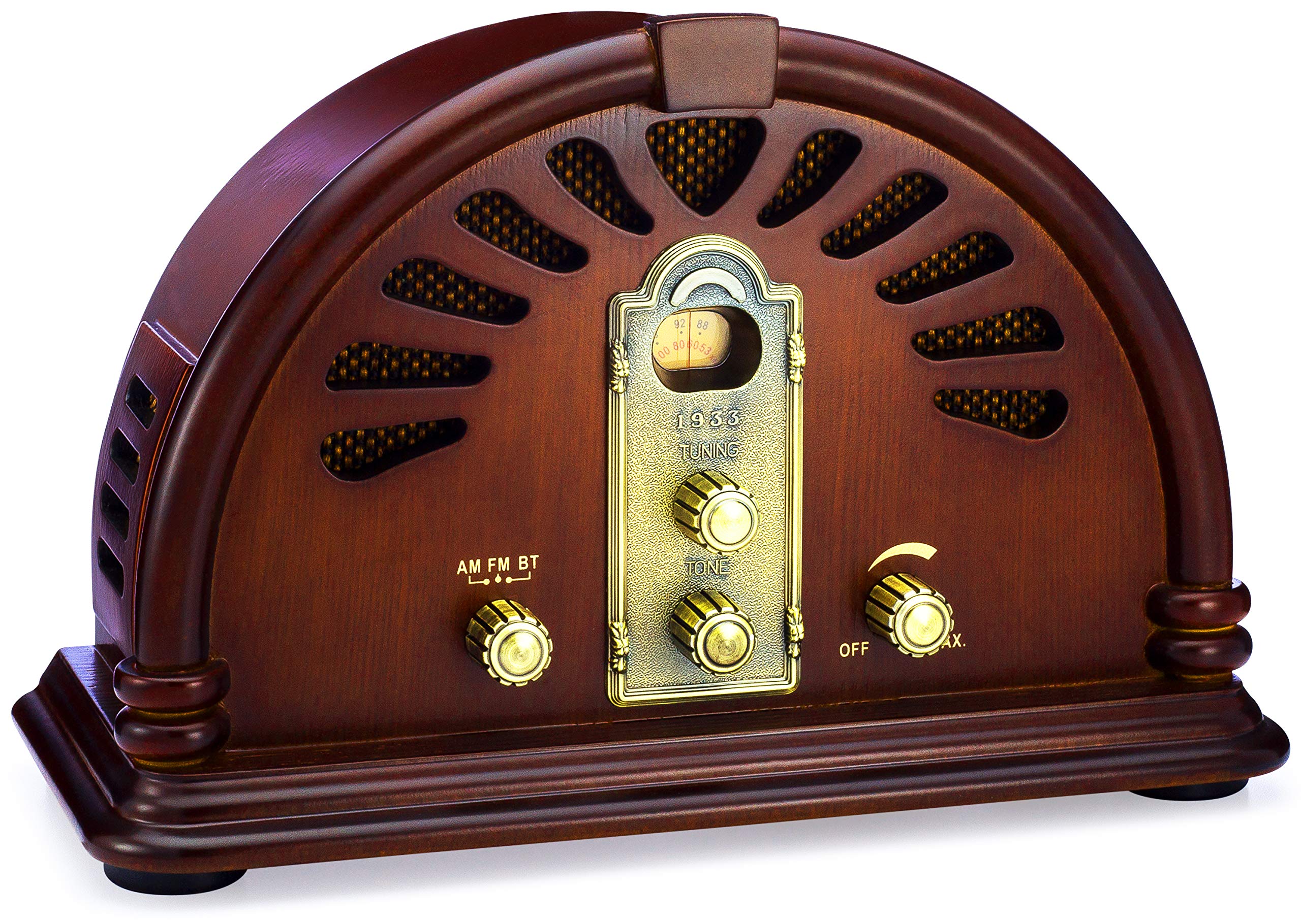 Amazon.com: ClearClick Classic Vintage Retro Style AM/FM Radio