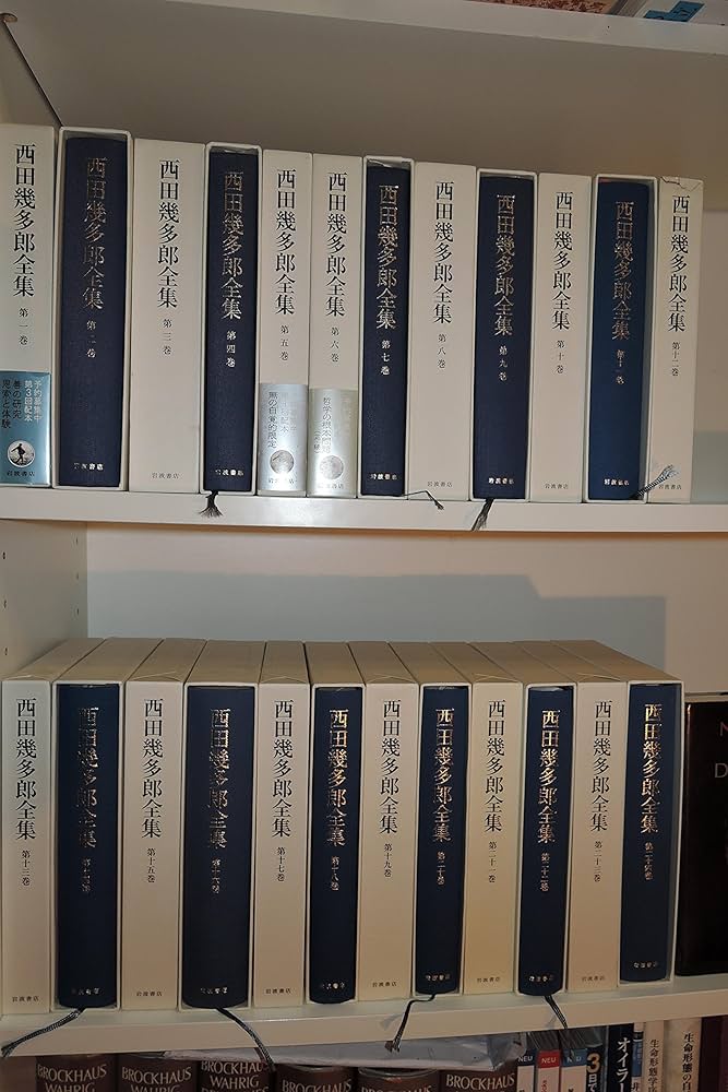 西田幾多郎全集 全19巻セット 函 紙カバー付き 西田幾多郎全集 (第19巻