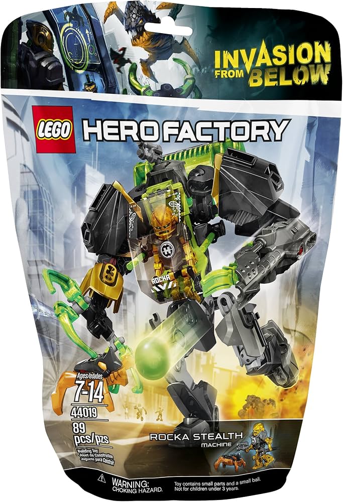 LEGO Hero Factory 44019 Rocka Stealth Machine, Building Sets