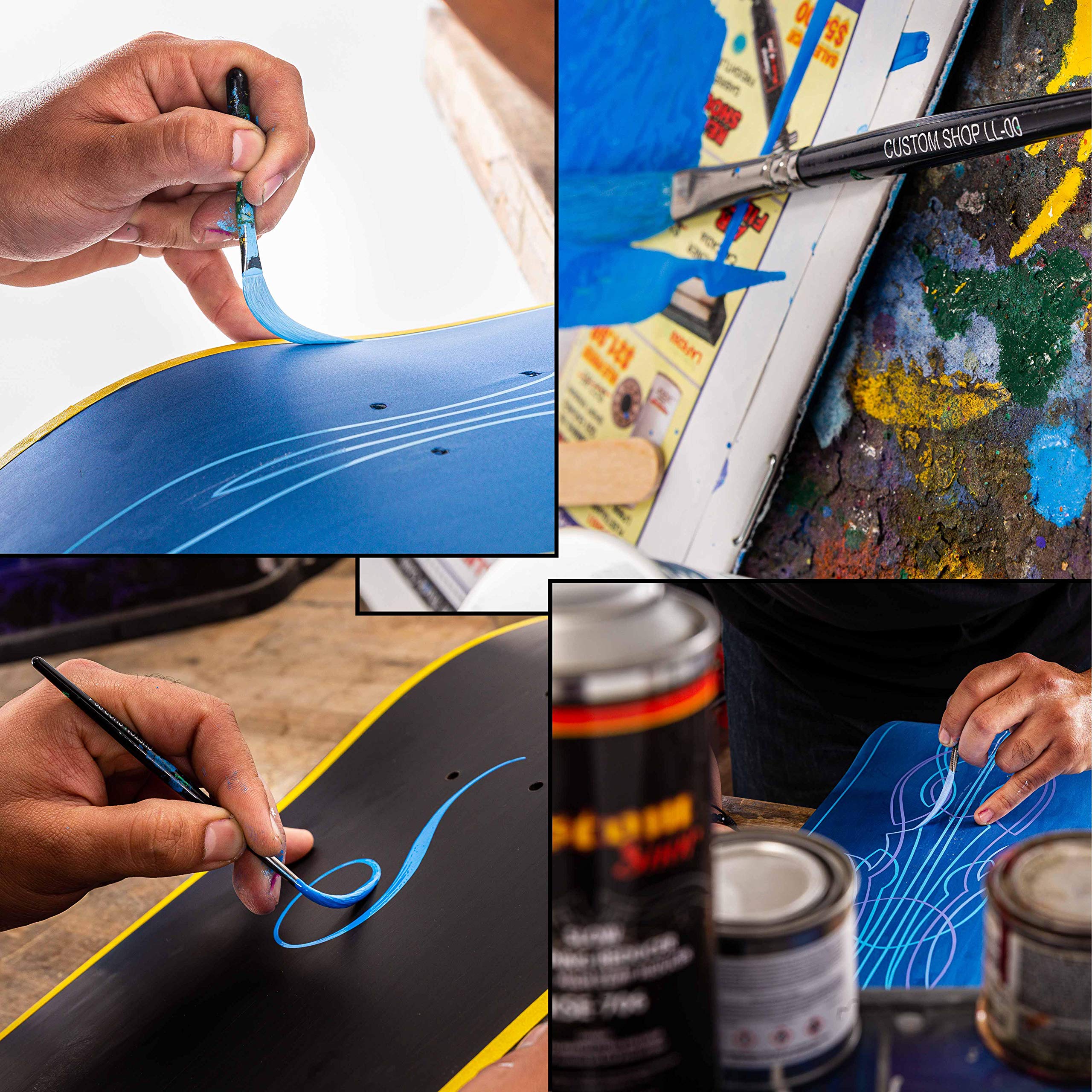 Amazon.co.jp: Custom Shop ピンストライプブラシマスターセット