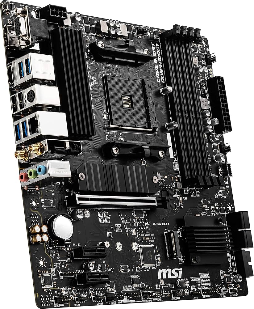 Amazon | MSI AMD B550M PRO-VDH WiFi ソケット AM4 Micro ATX DDR4