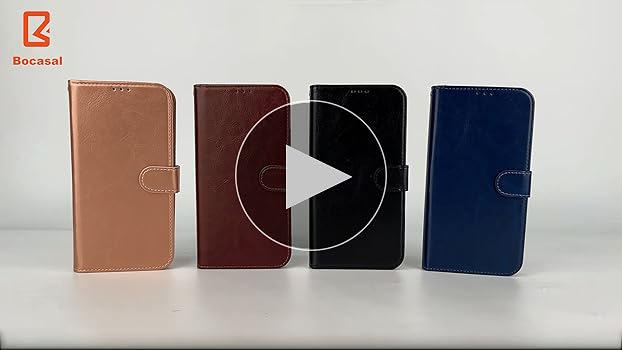 Amazon.com: Bocasal for iPhone 16 Pro Max Wallet Case Compatible