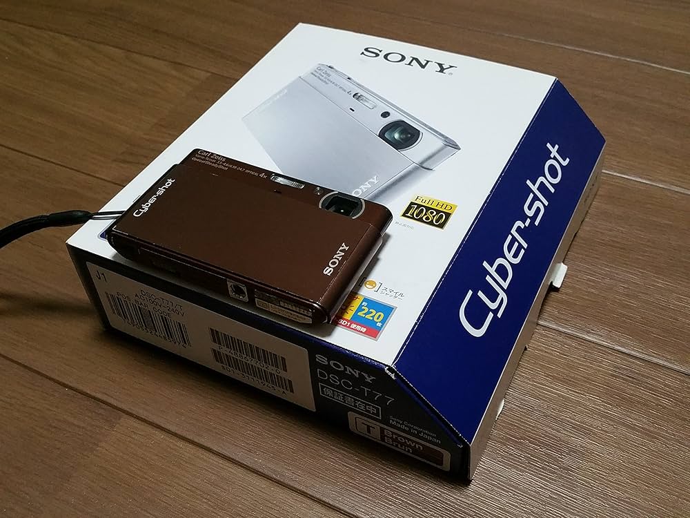 Amazon | SONY デジタルカメラ Cyber-Shot(サイバーショット) T77