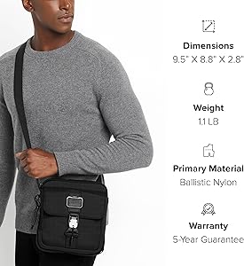 Amazon | [トゥミ] クロスボディ 公式 正規品 Alpha Bravo 「ジュニア