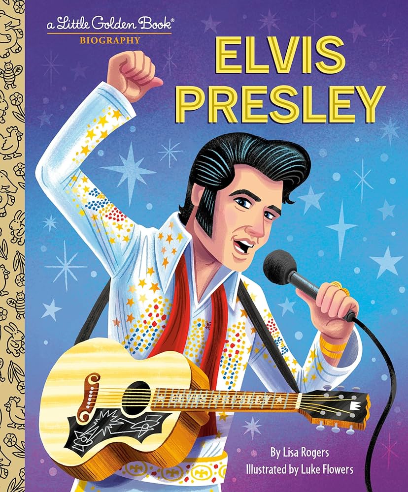 Amazon | Elvis Presley: A Little Golden Book Biography | Rogers
