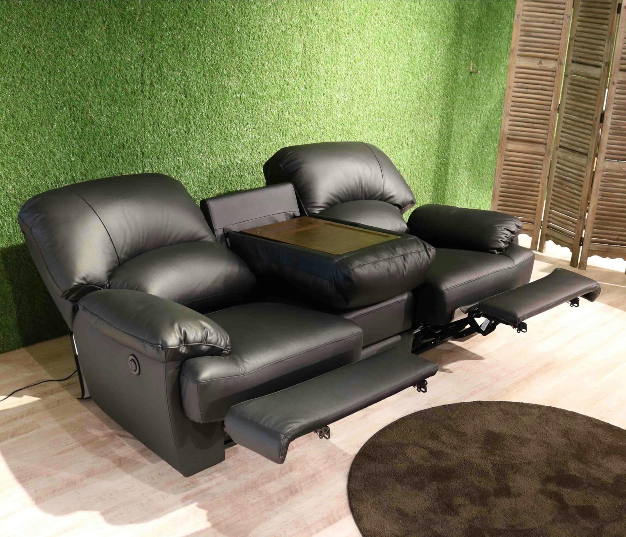 Amazon｜【メーカー保証付】電動リクライニングソファー 電動ソファー