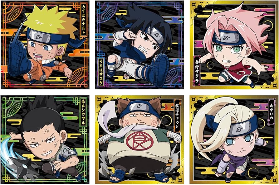 Amazon | にふぉるめーしょん NARUTO-ナルト- 疾風伝 忍界シール