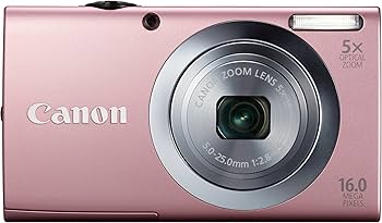 Amazon | Canon デジタルカメラ PowerShot A2400IS ピンク 1600万画素