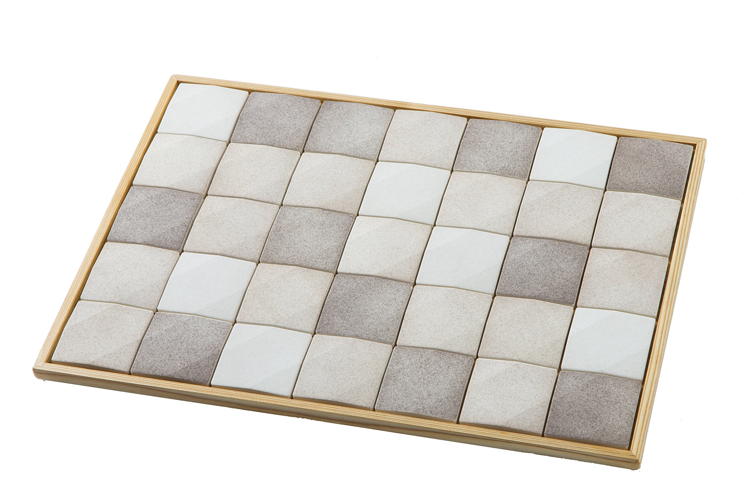 Amazon.co.jp: 日本エムテクス エッグタイルバスマットUFUFU(ウフウフ