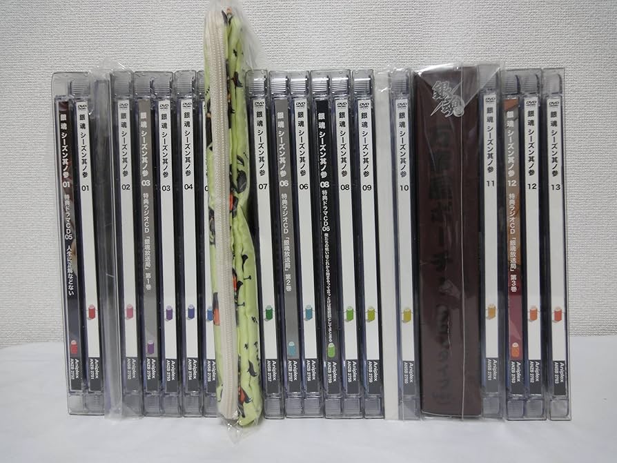 Amazon.co.jp: 銀魂 シーズン其ノ参 完全生産限定版 全13巻セット