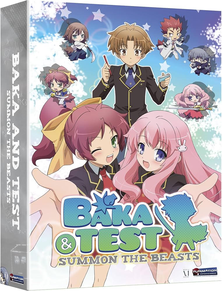Amazon.co.jp: Baka and Test Summon the Beasts Blu-ray + DVD Combo