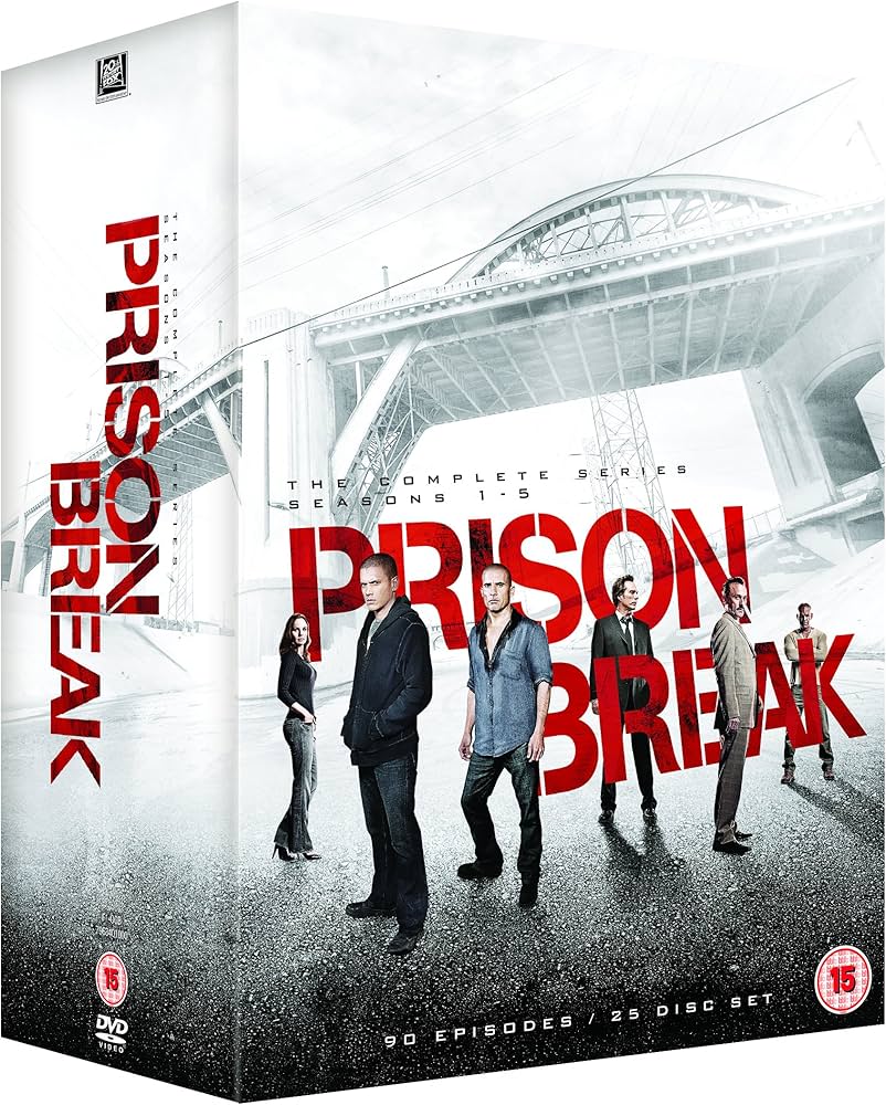 Amazon.com: Prison Break: The Complete Series - Seasons 1-5 [DVD