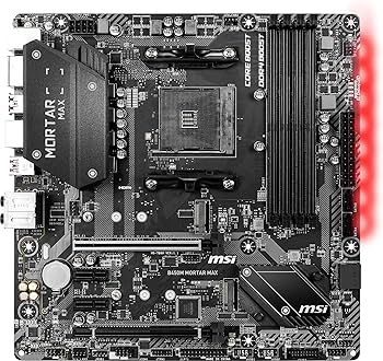 Amazon | MSI B450M MORTAR MAX M-ATX マザーボード [AMD B450チップ