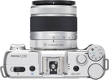Amazon.com : Pentax Q10 12.4MP with 02 zoom lens kit (Silver