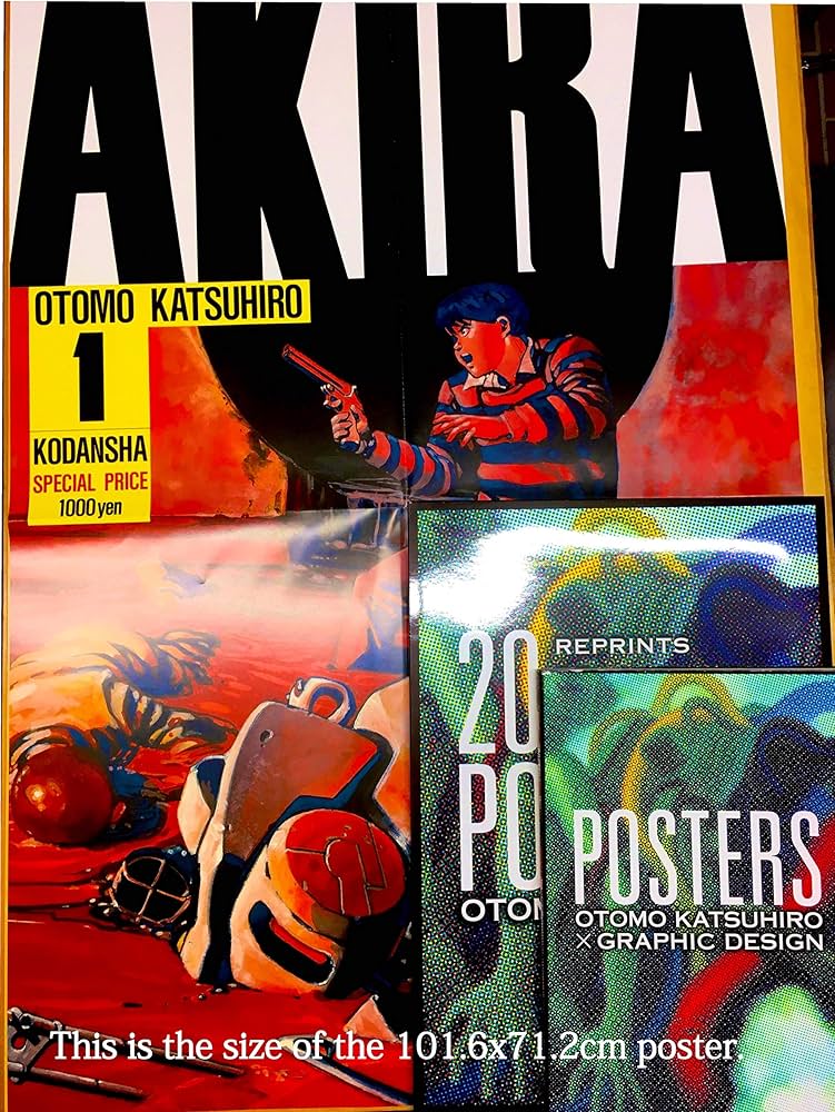 Amazon.com: OTOMO KATSUHIRO: 20 POSTERS: Reprints of Classic