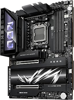 Amazon.com: ASUS ROG Crosshair X870E Hero AMD X870E AM5 ATX