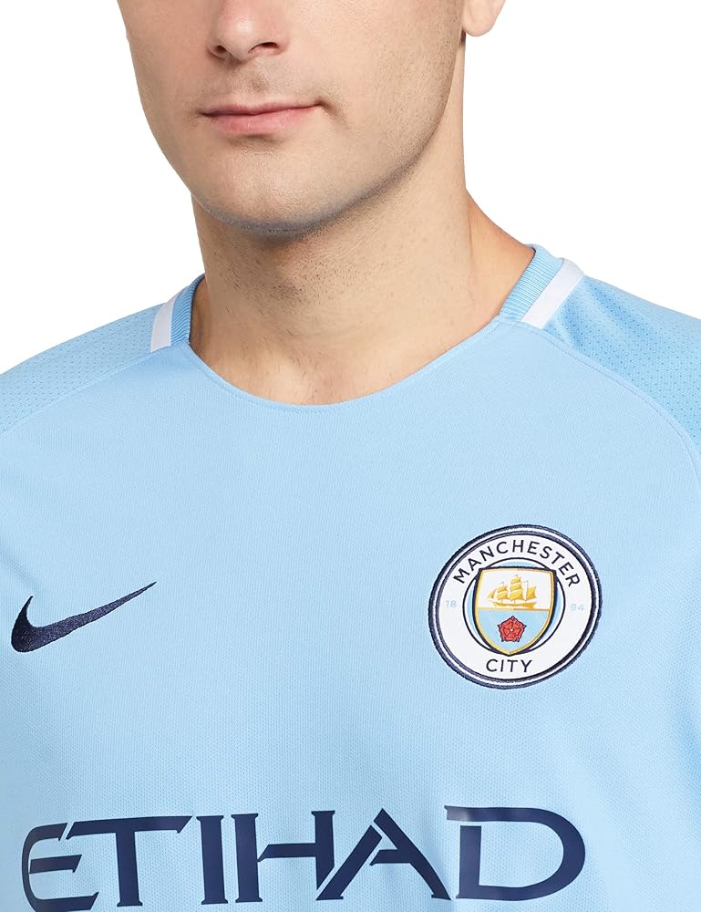 Amazon.co.jp: NIKE(ナイキ) マンチェスターシティ17-18 ホーム 半袖