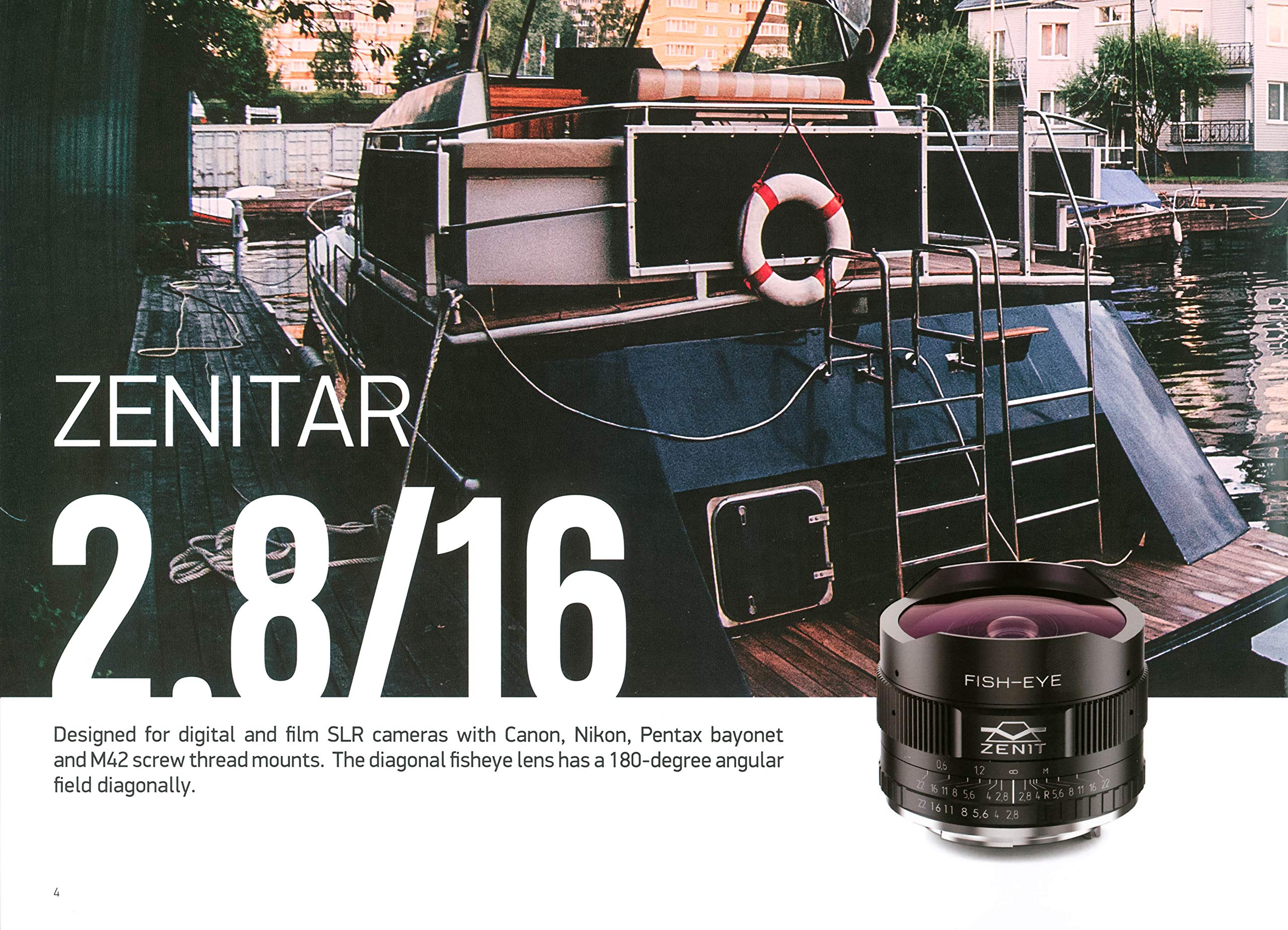 Amazon.co.jp: Zenitar 16mm f/2.8 広角魚眼レンズ Canon用 (Zenitar