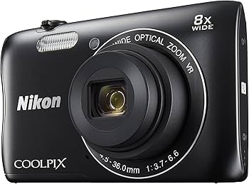 Amazon | Nikon デジタルカメラ COOLPIX S3700 ブラック 光学8倍ズーム