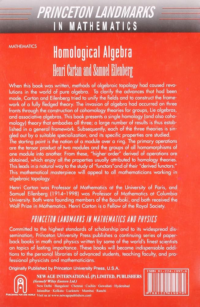 Amazon | Homological Algebra | Cartan, Henri, Eilenberg, Samuel