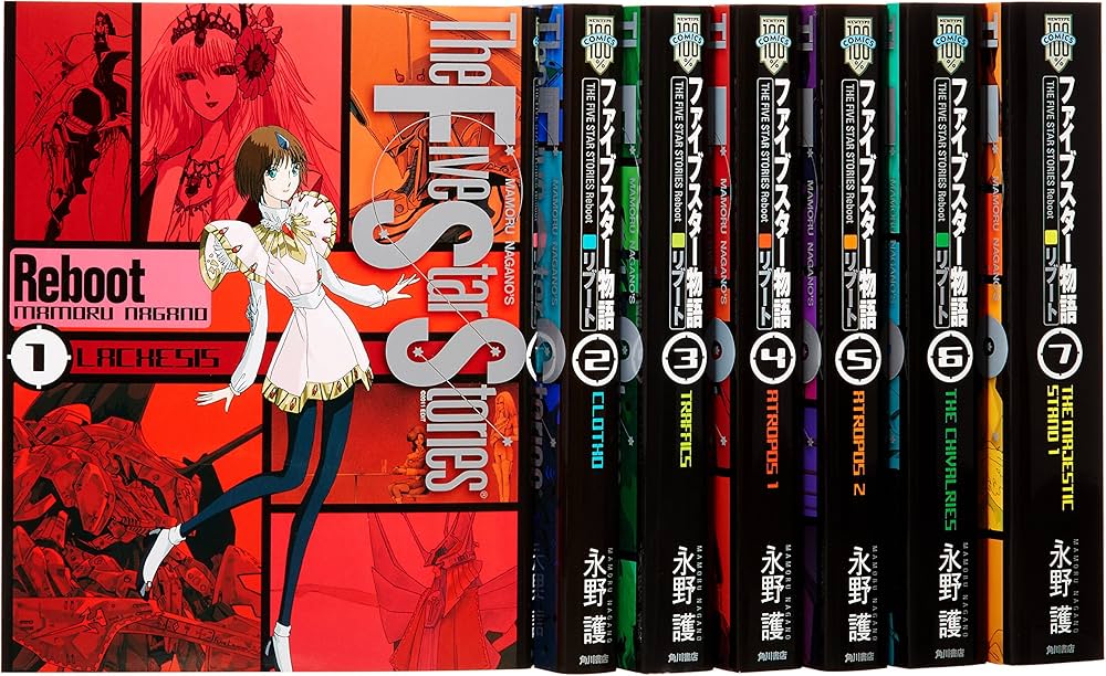 Amazon.co.jp: ファイブスター物語 リブート コミック 1-7巻セット