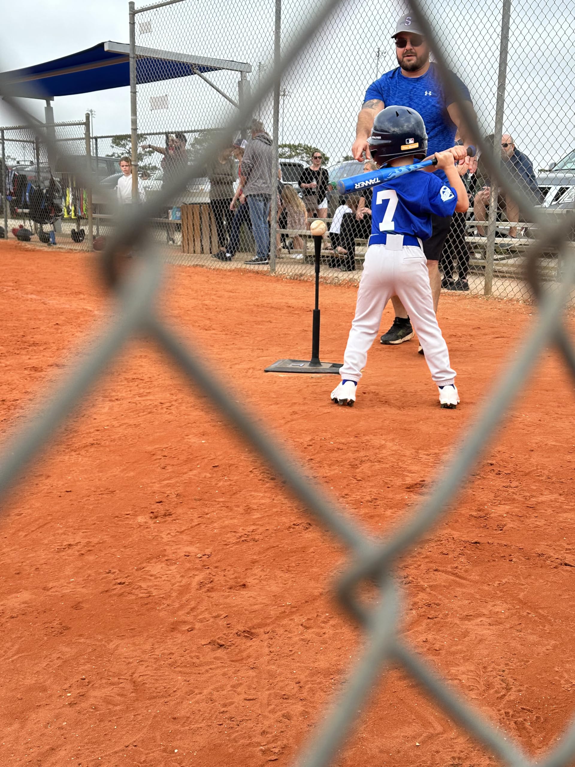 Tanner Jr. Batting Tee for Kids and Toddlers. Durable Youth T Ball