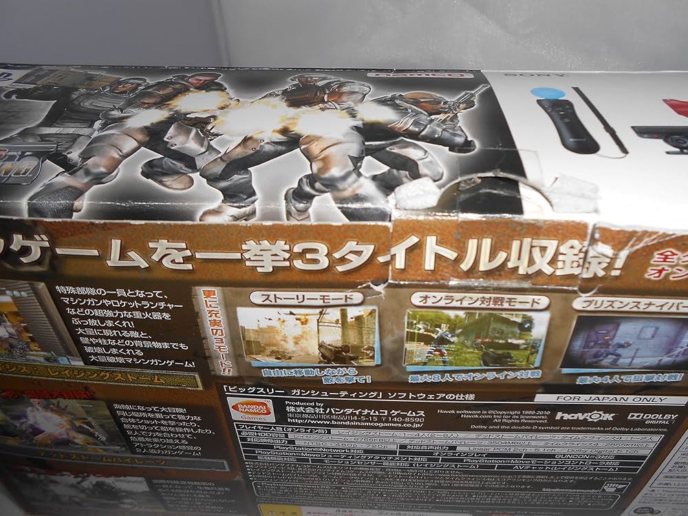 Amazon | PlayStationMove BIG 3 GUN SHOOTING パーフェクトパック