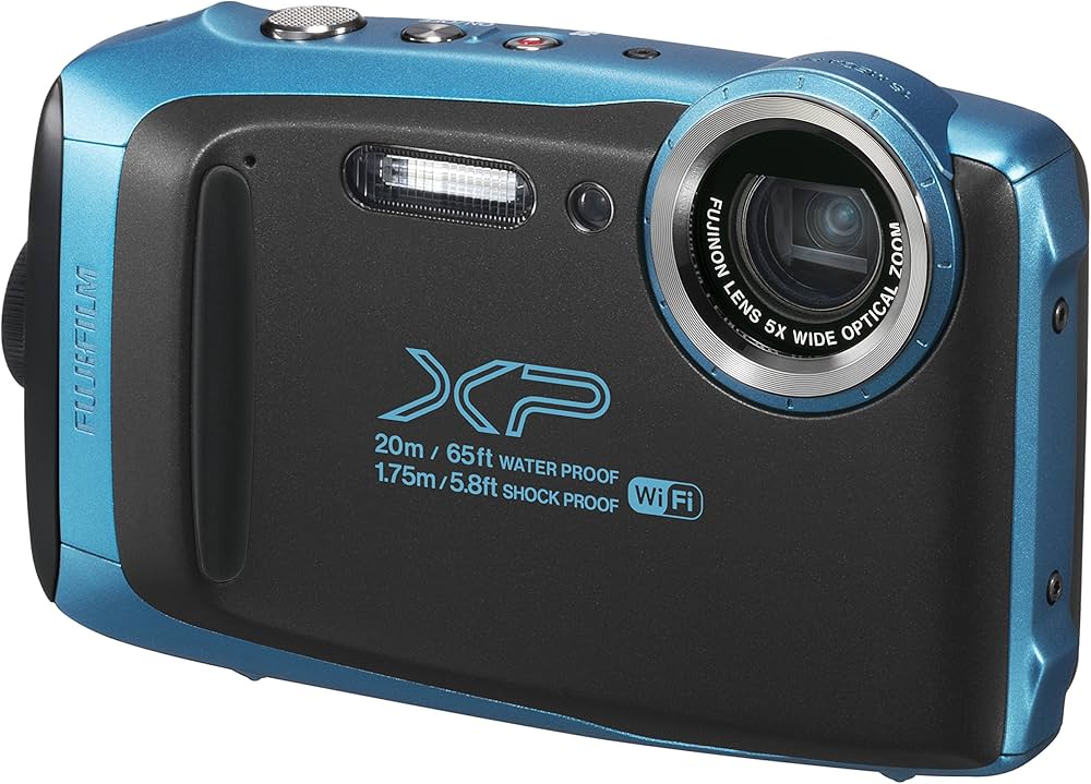 Amazon | 富士フイルム デジタルカメラ XP130 スカイブルー FX-XP130SB