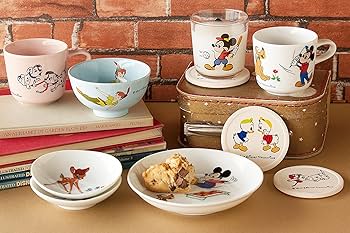 Amazon.co.jp: ディズニー 「 バンビ 」 皿 小皿 楕円皿 電子レンジ 食